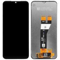 LCD+Touch screen Samsung A146 A14 5G juodas (black) (Service Pack) 